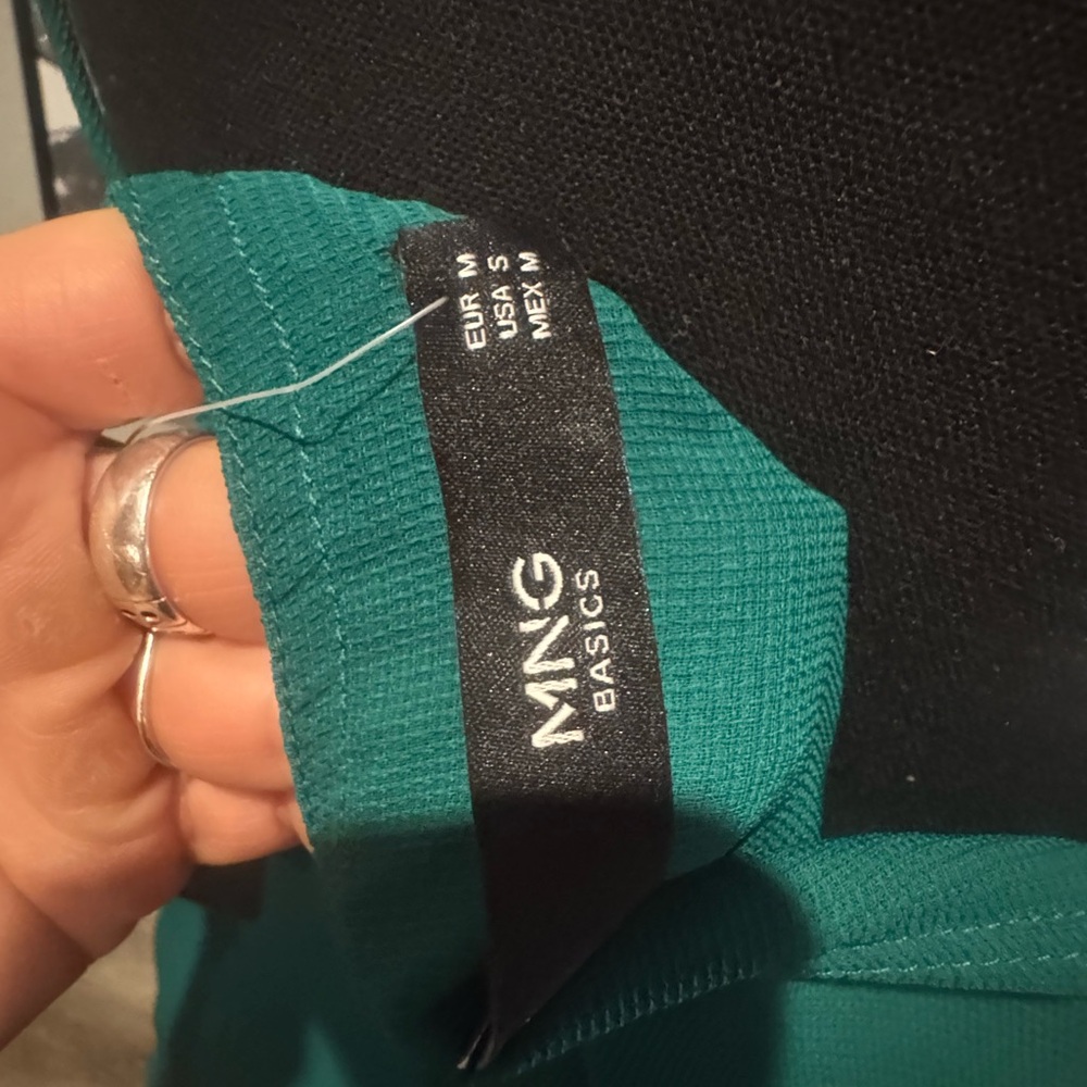 MNG Teal Ruffle Camisole Tank - Picture 4 of 4